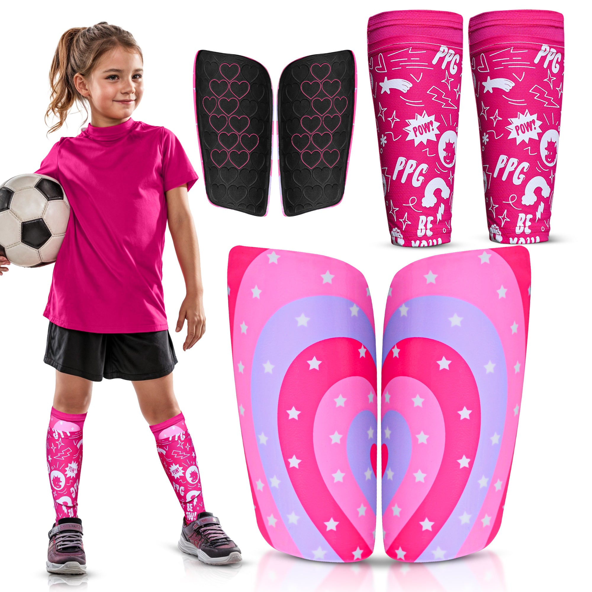 Pink Shin Guard