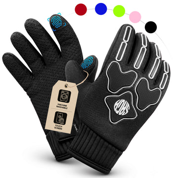 Kids Dirt Bike Gloves – Youth Motocross BMX Riding Gloves for Boys Girls, Off-Road Mountain Bike Cycling Gloves for Kids Ages 3-12