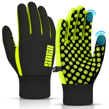 Kids Winter Gloves Green