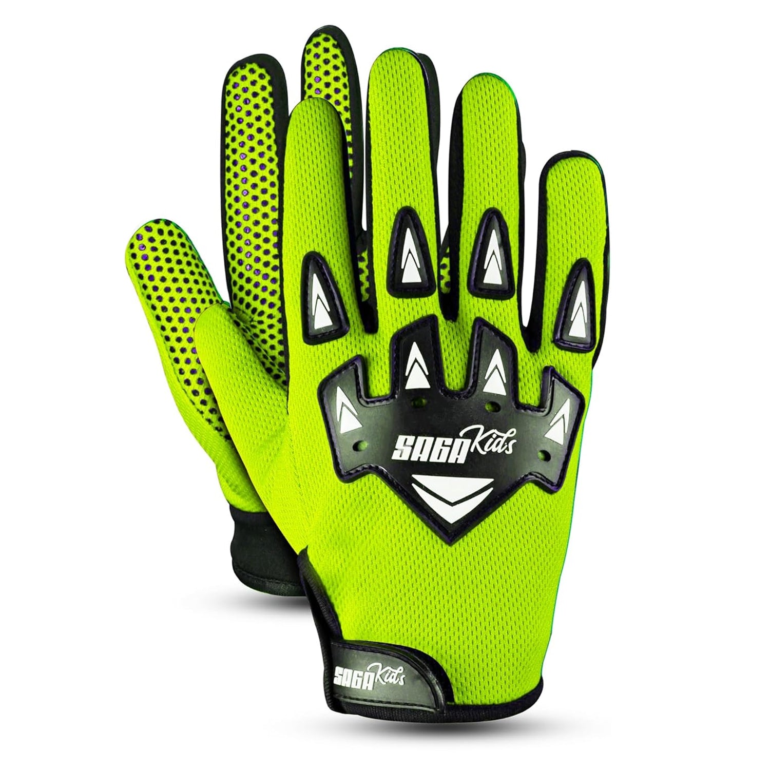 Youth Motocross Gloves – Protective Dirt Bike & BMX Riding Gloves for Boys and Girls