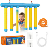 Reflex Drop Stick Game – Blue & Yellow