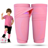 Protective Shin Guard Socks – Pink