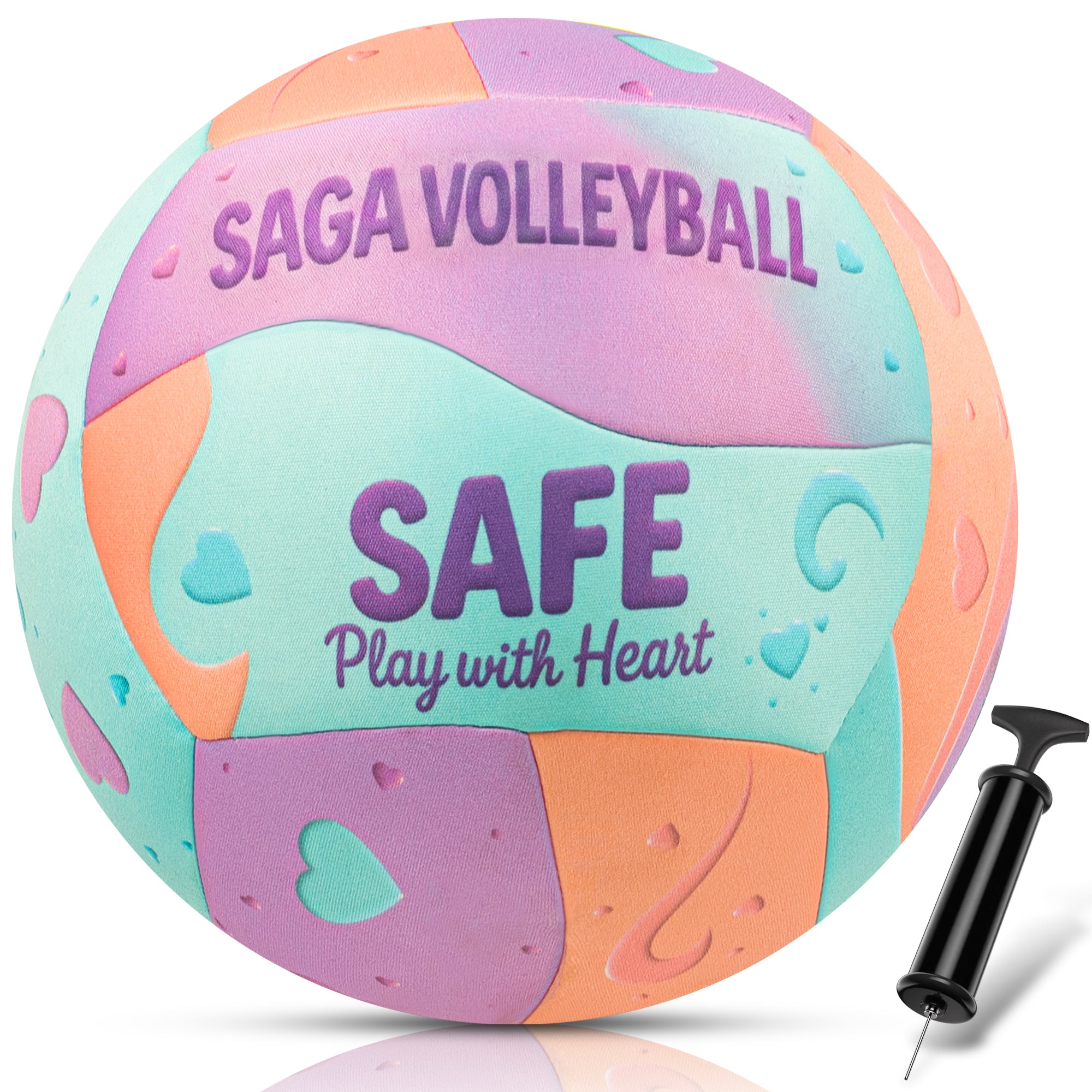 Kids Soft Volleyball for Indoor & Outdoor Play