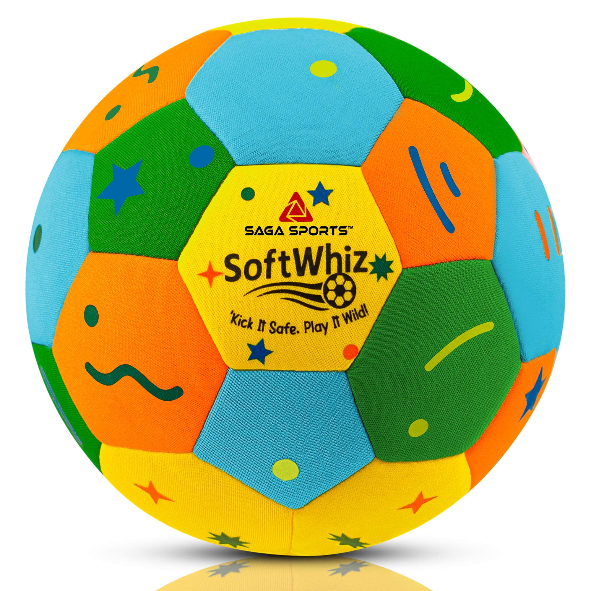 Mini Glider Soft Foam Soccer Ball for Kids