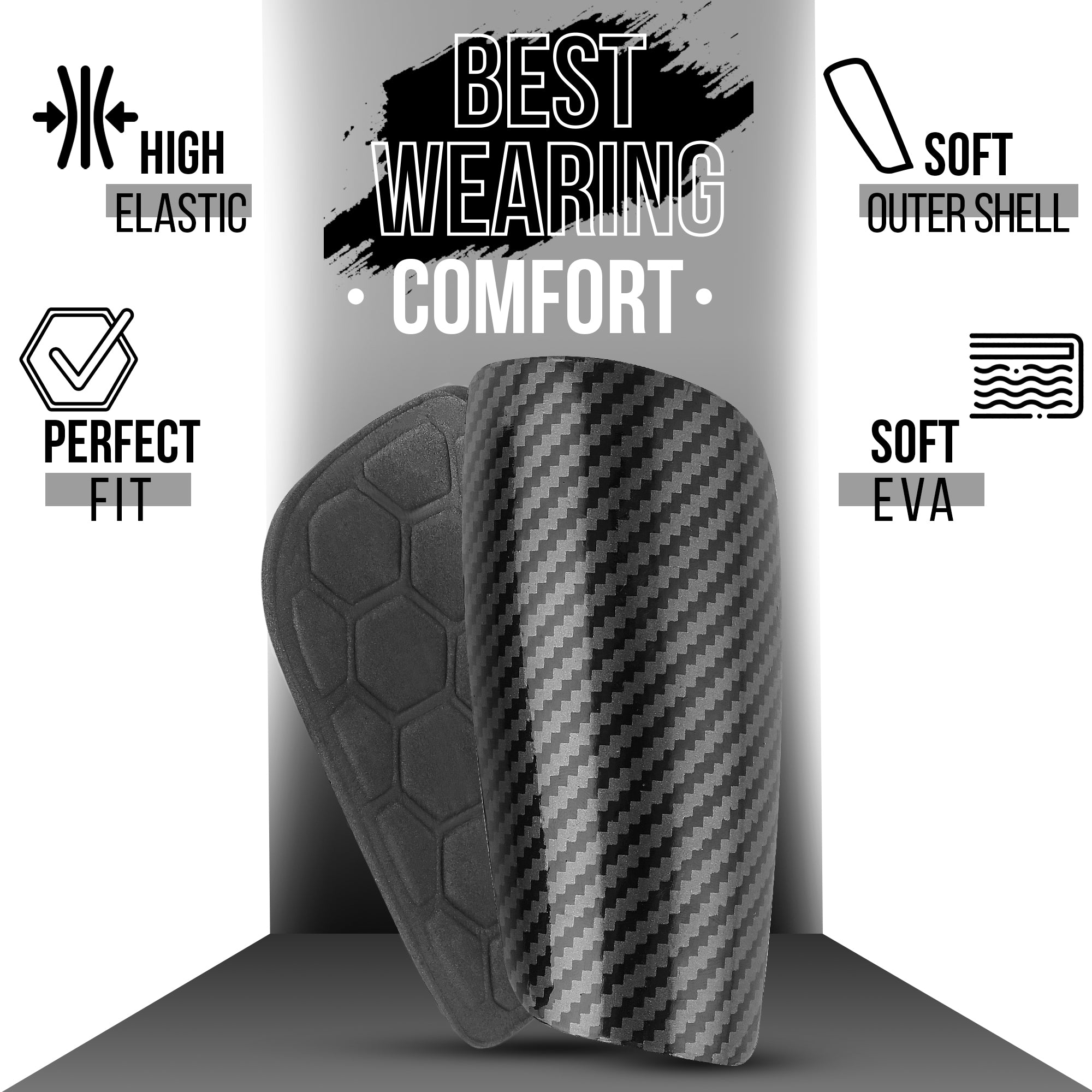 Shin Guard ( Carbon )