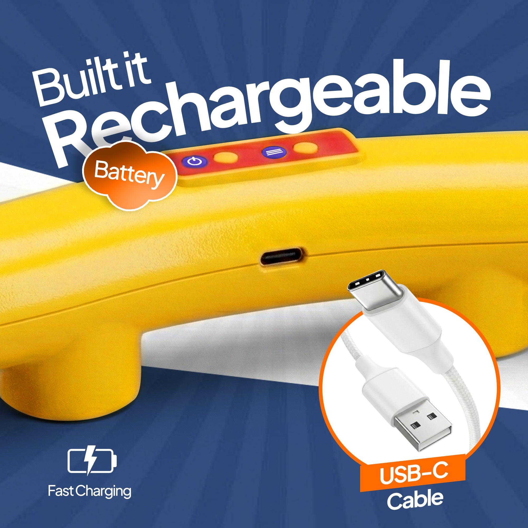 Rechargeable LED Reflex Drop Stick Game