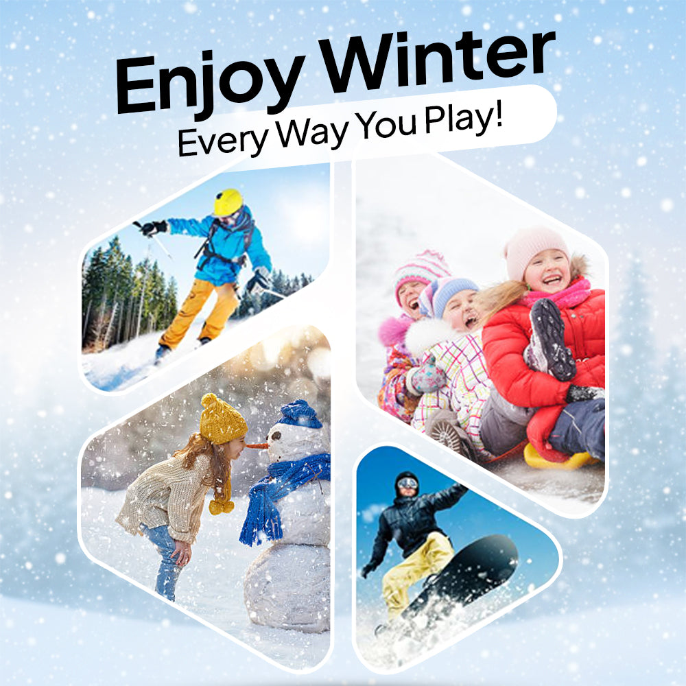Kids Touch Screen Waterproof Winter Gloves