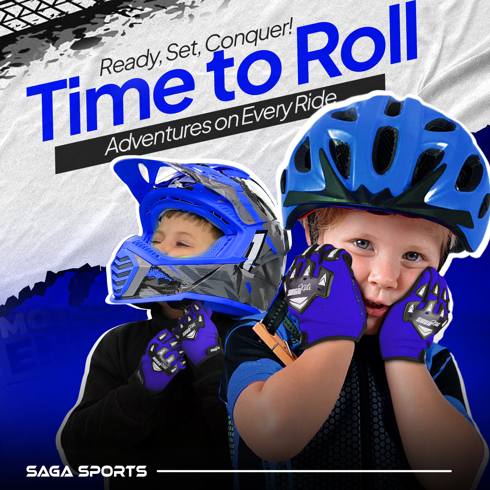 Kids Motorcycle Riding Gloves
