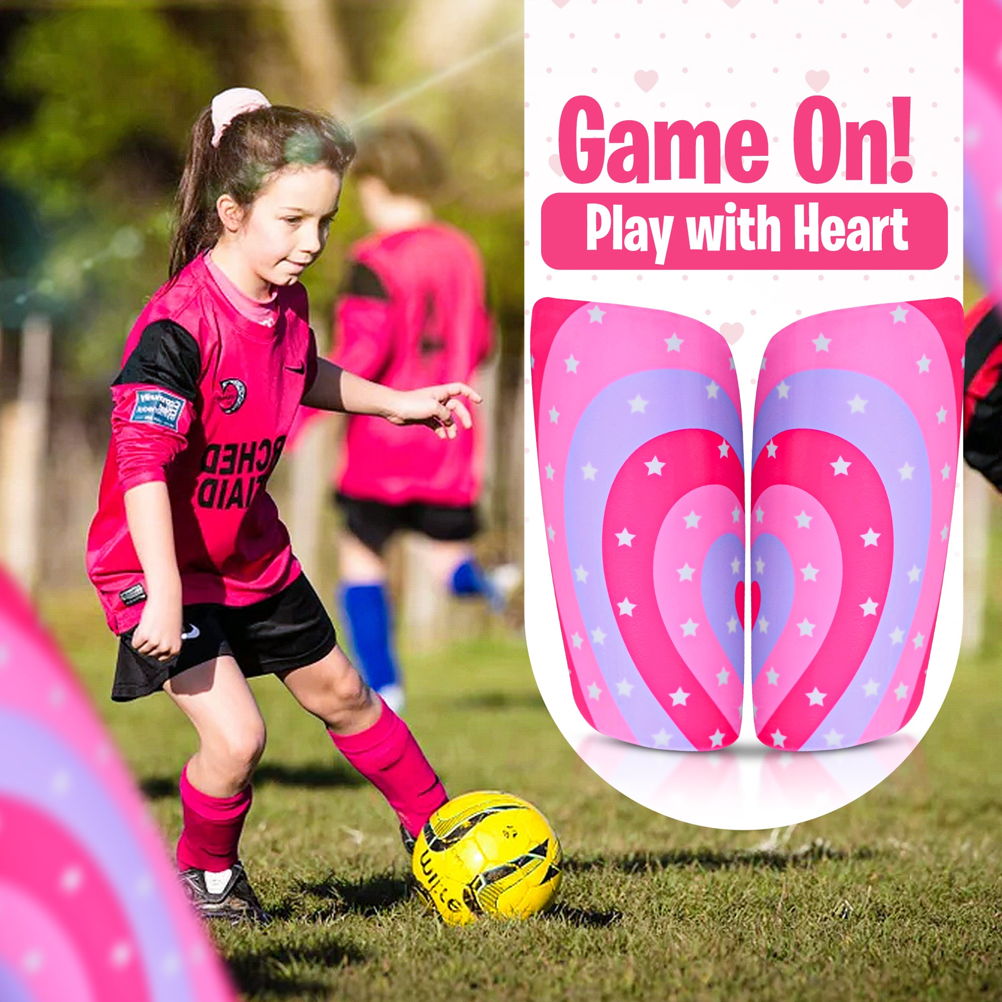 Pink Shin Guard