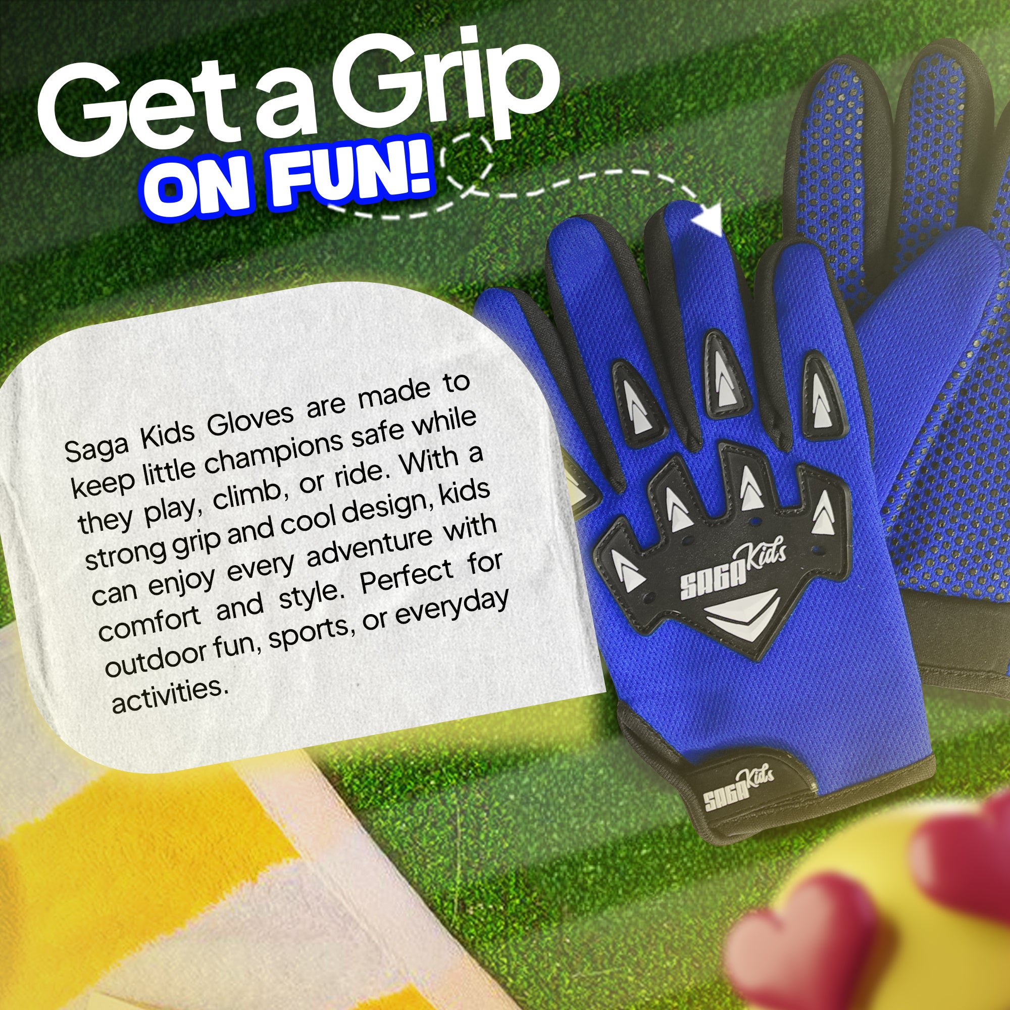 Kids Motorcycle Riding Gloves
