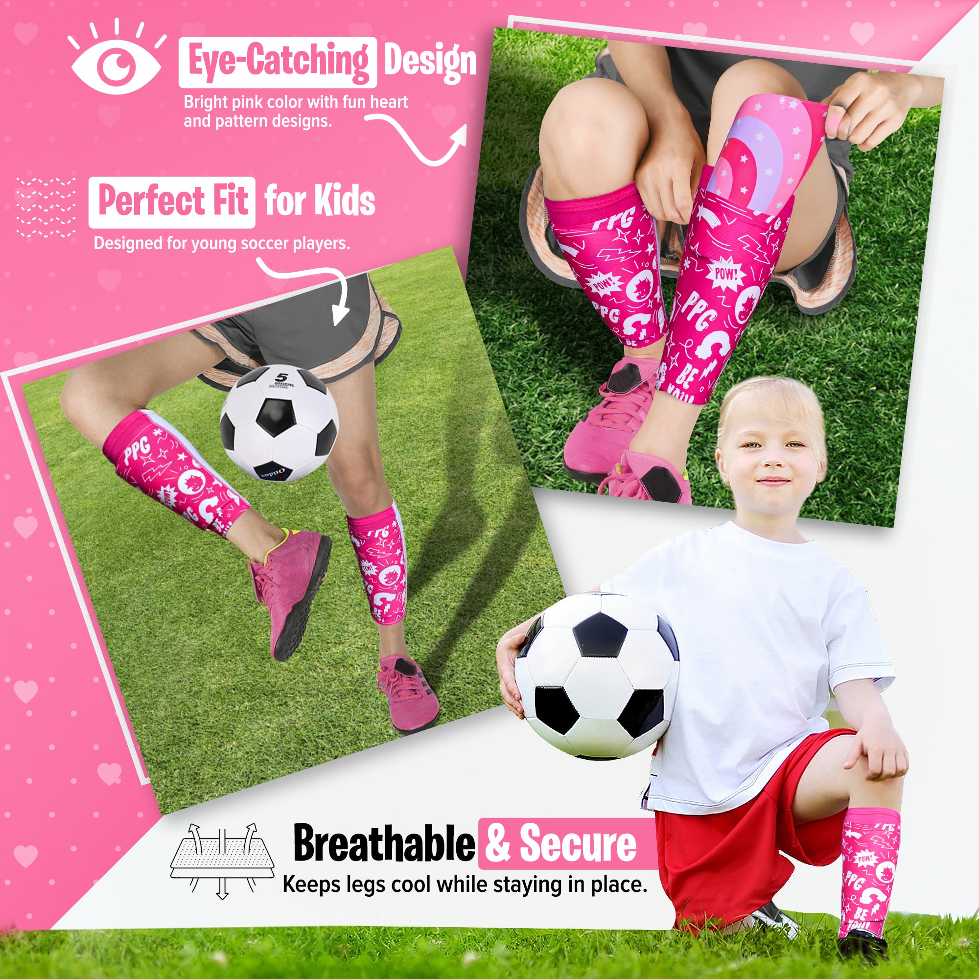 Pink Shin Guard