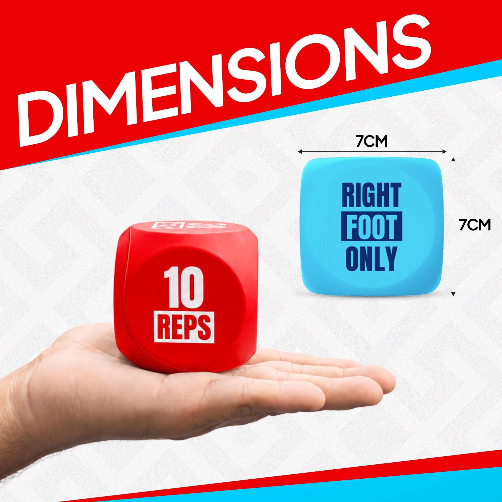 Training Dice - Soccer Practice Equipment for Kids