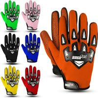Kids Motorcycle Gloves Orange